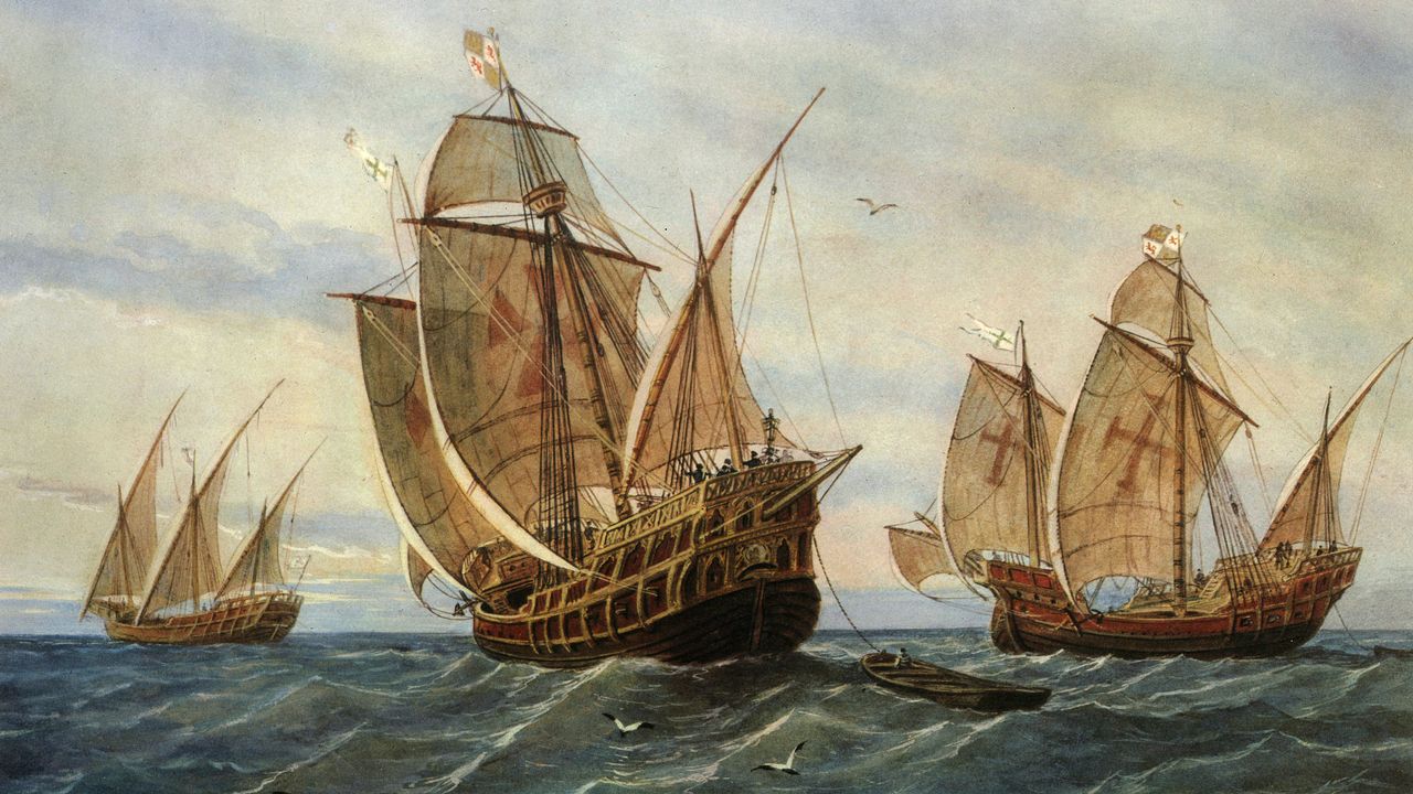 santa maria pinta and nina